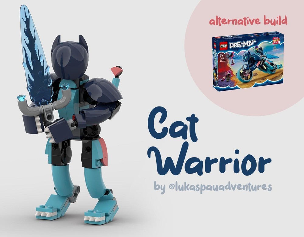Lego Cat Warrior