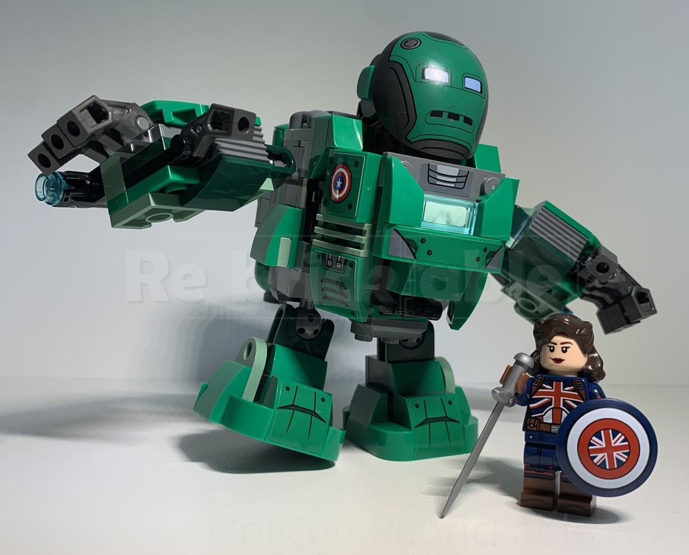 Lego Marvel Iron man Hydra stomper