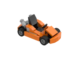 Orange kart
