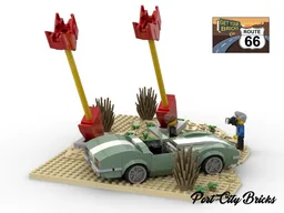 Twin Arrows - Get Your Bricks on Route 66