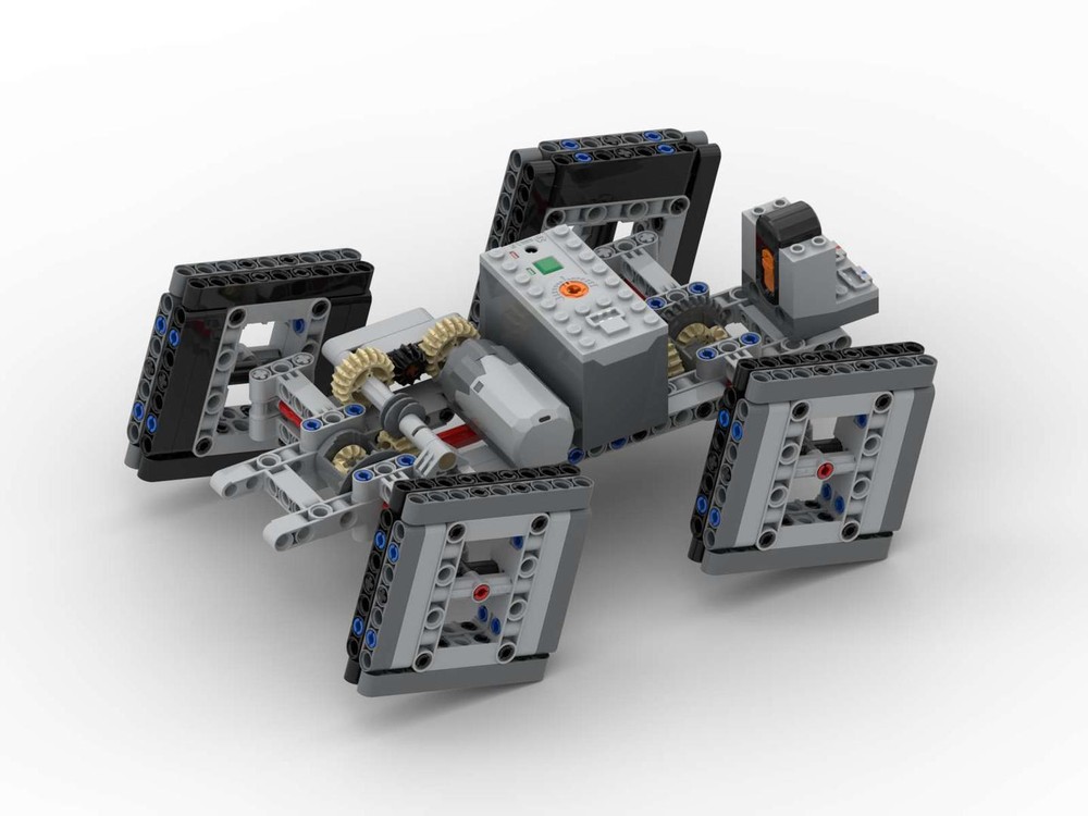 Lego Square Wheels Car