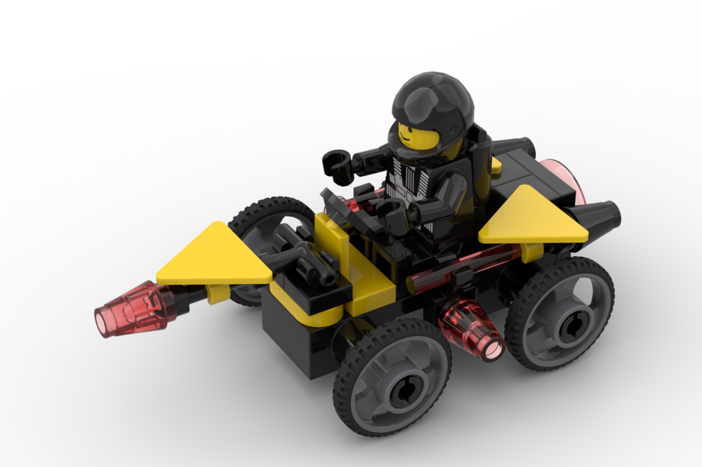 Lego Blacktron Race Car