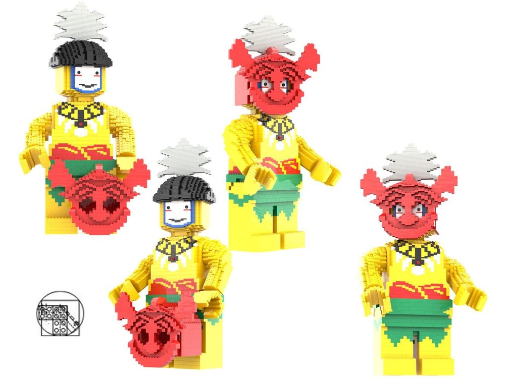 Lego Maxifigure Islander Wizard