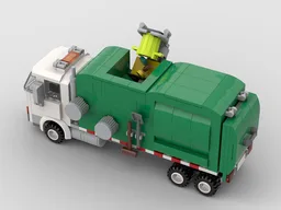 Automated Side-Loading Garbage Truck
