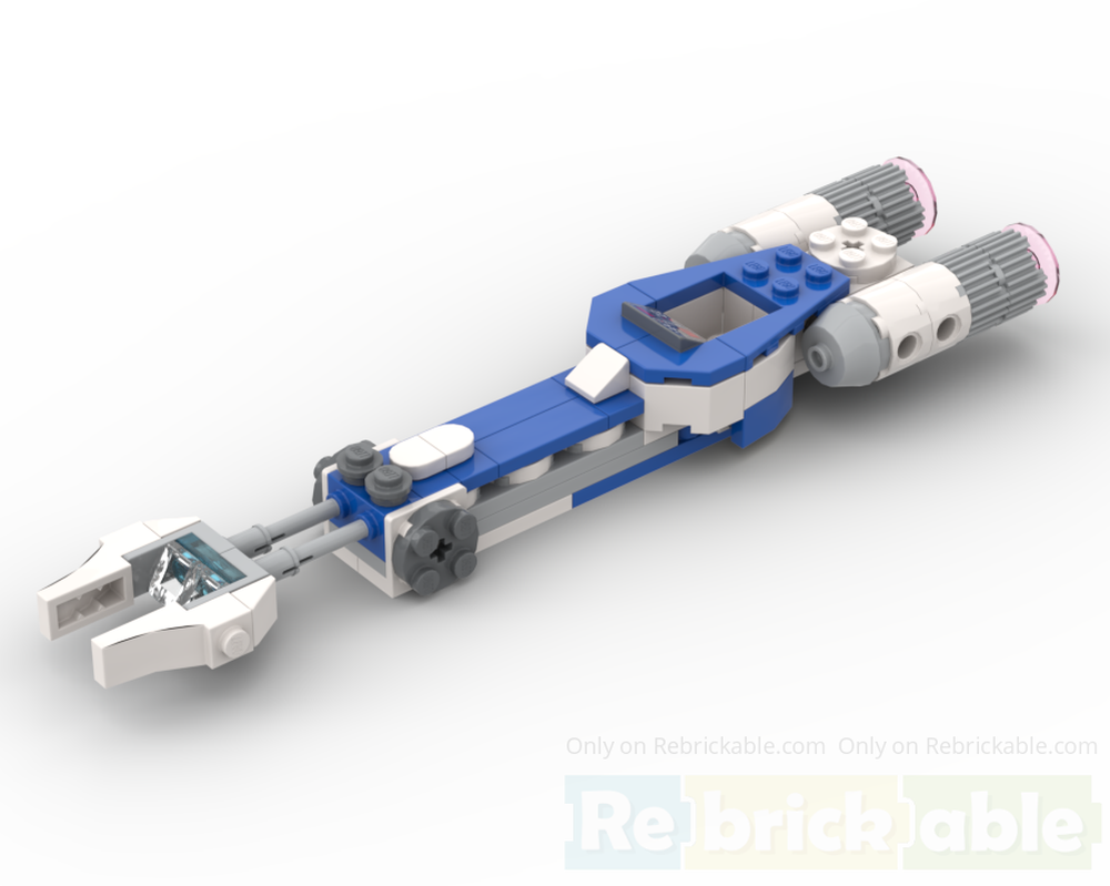 Lego Captain Rex's reconnaissance fork speeder