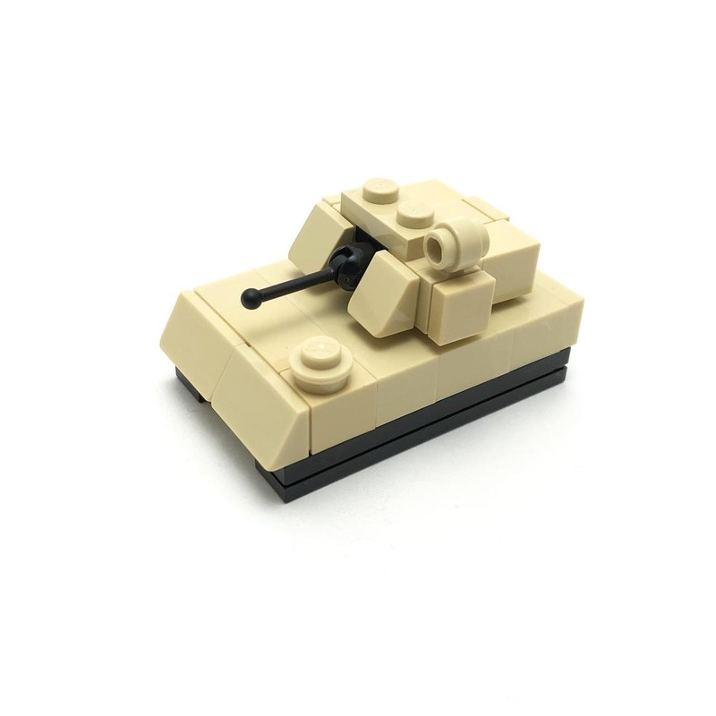 Lego Bradley Infantry Fighting Vehicle Microscale Instructions