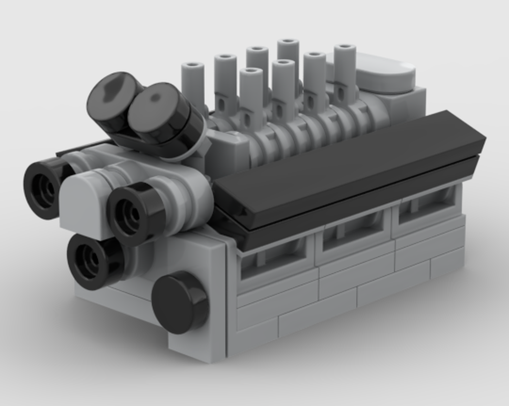 Lego 4.8L Naturally Aspirated 1LR-GUE Engine (Lexus LFA)