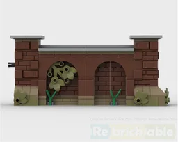 Modular Retaining Brick Walls (Small)