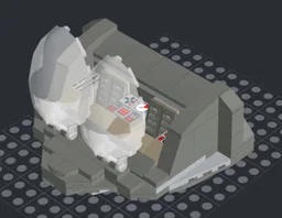 Custom Gamma-Class "Lizard" Freighter Part 1
