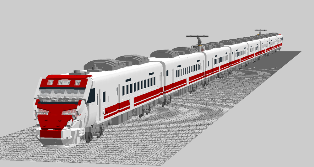 LEGO Puyuma express 樂高普悠瑪號 (滿編)