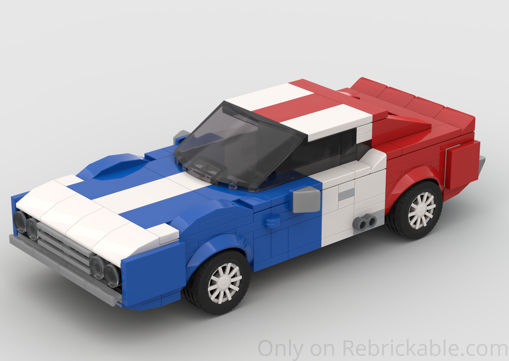 Lego Mark Donohue's 1971 Trans-Am champion Javelin