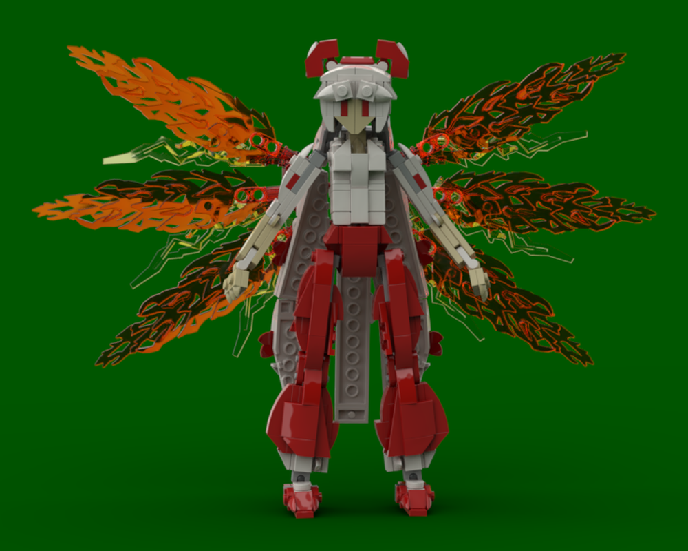 Lego Fujiwara no Mokou (Touhou Project)