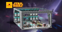 SW UCS MOC Republic Venator class Destroyer Hangar Bay Part 2 Delta 7 starfighters and crates included
