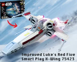 Improved Luke's Red Five Smart Play X Wing 75423