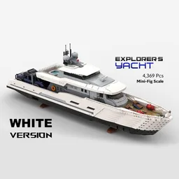 Explorer's Yacht - WHITE Version