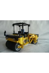 Tandem road roller