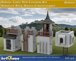 Modular Castle Wall Extension Set 1