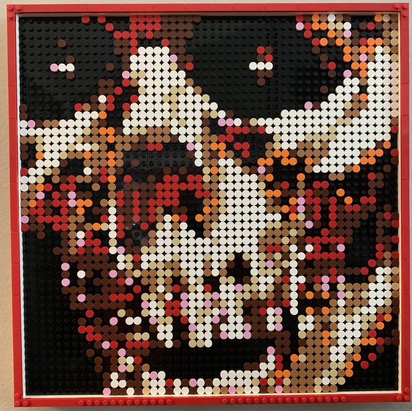 Lego Skull Mosaic Halloween 2022