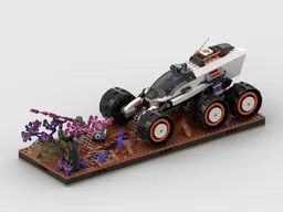 Display for set 60431 - Space Explorer Rover and Alien Life