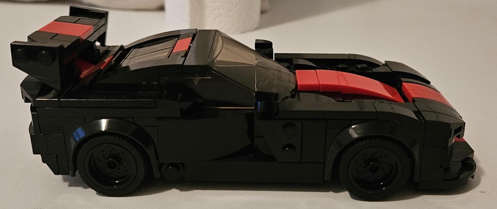 Lego Dodge Viper ACR 8W MOC Black and Red