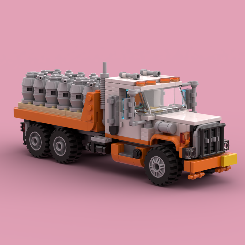 Lego Brock Flatbed Truck