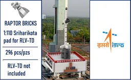 1:110 Sriharikota pad for RLV-TD
