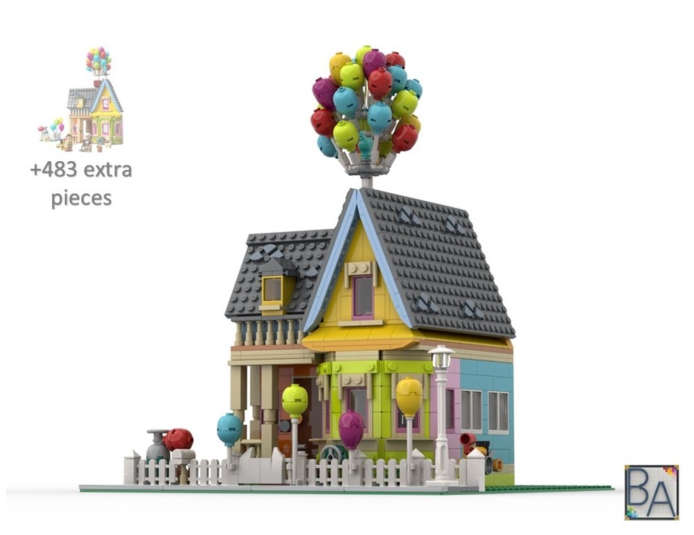 Lego Modular Up House