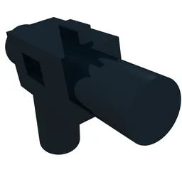 Weapon Gun / Blaster Small DC-17 (Star Wars Accessory) / Black