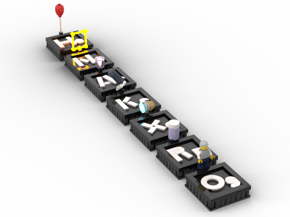 Lego Noble Gases: The Periodic Table of the Elements
