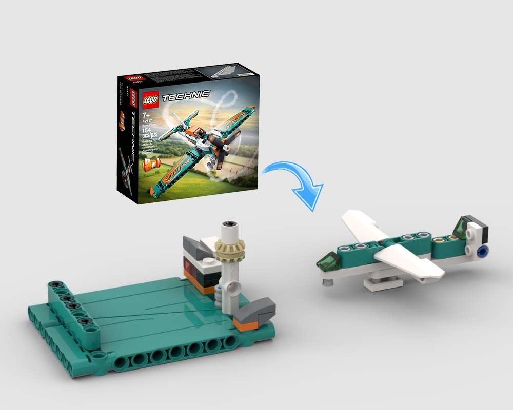 Lego Airport and Plane 42117 Alternative
