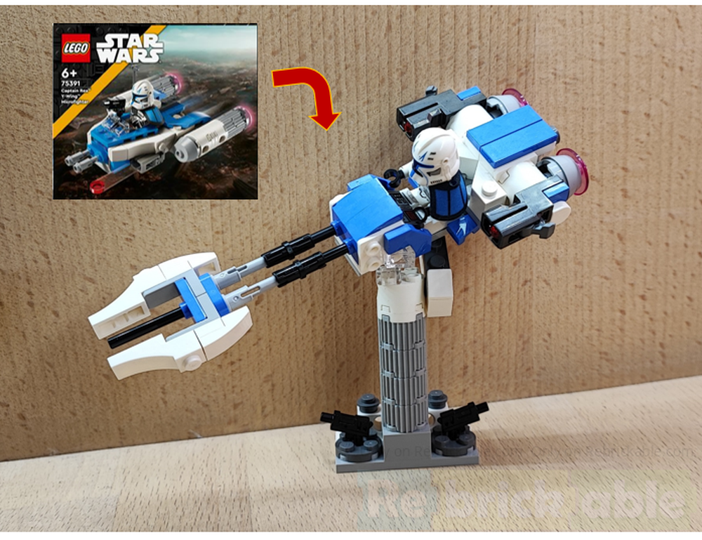 Lego 75391 Rex speeder - Alternate Build version 2