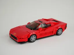 Ferrari Testarossa - White and Red