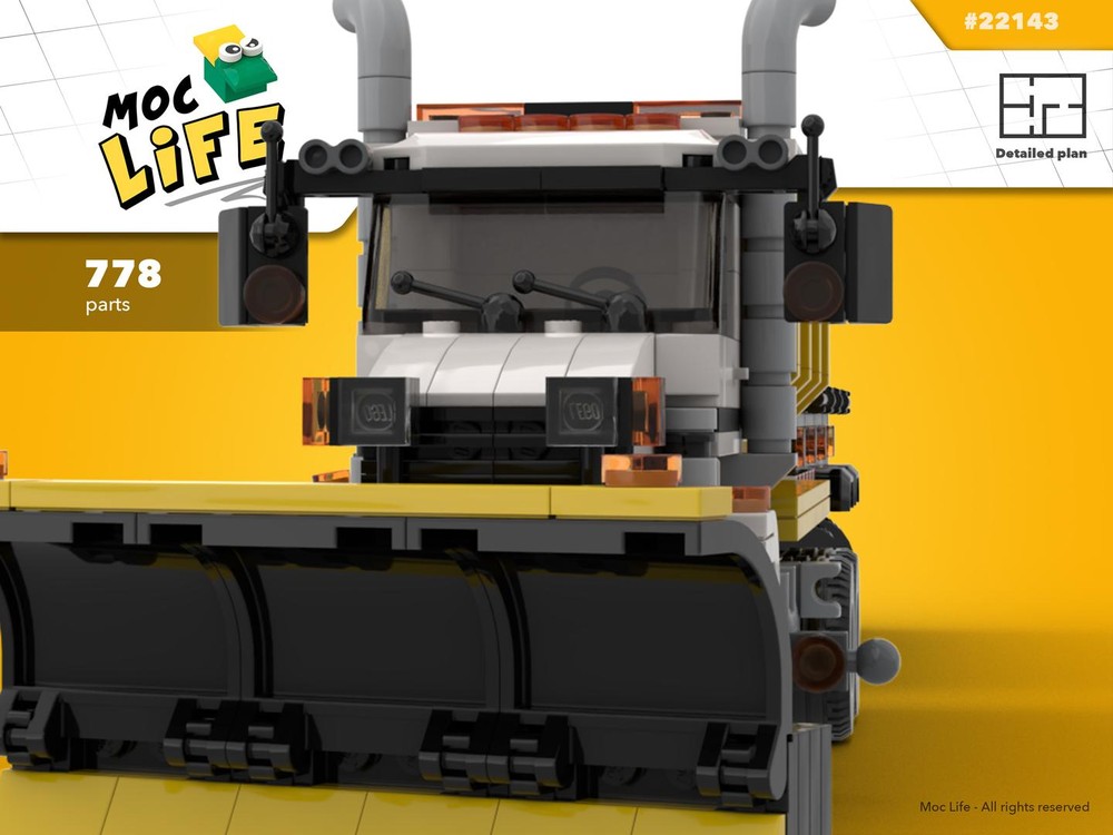 Lego Tow Plow
