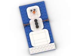 Snowman Mosaic / Brick Sketch
