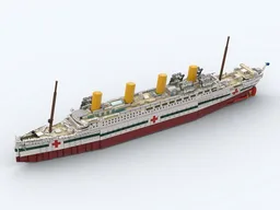 HMHS Britannic 1:325 (Building instructions only)
