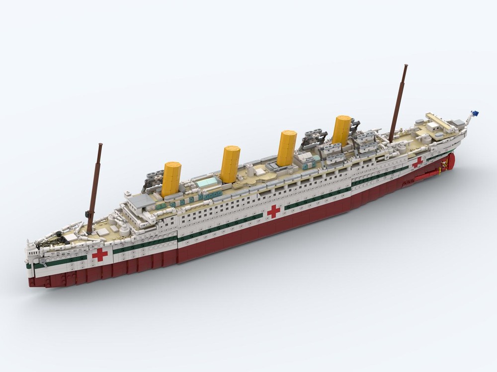 Lego HMHS Britannic 1:325 (Building instructions only)