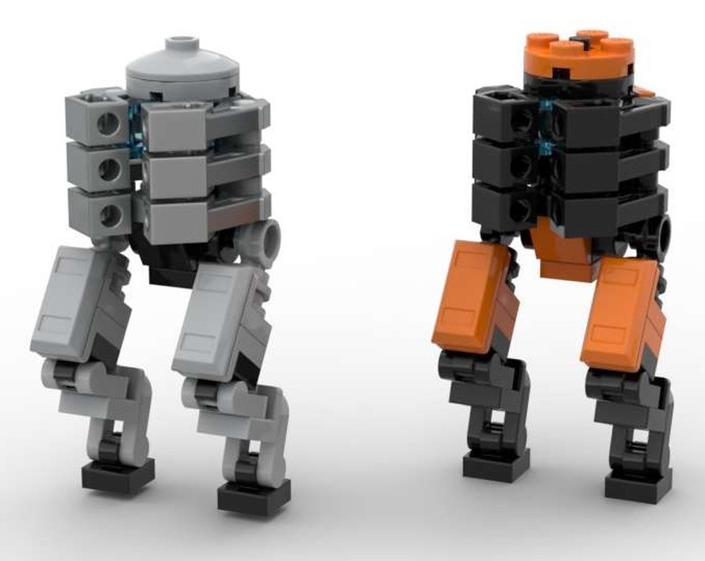 Lego Crusher Bots from Pragmata