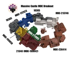 Massive Castle - Castle Back Half and Stables