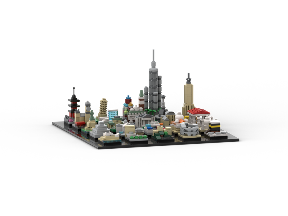 Lego Architecture - Advent Calendar (2021 edition)
