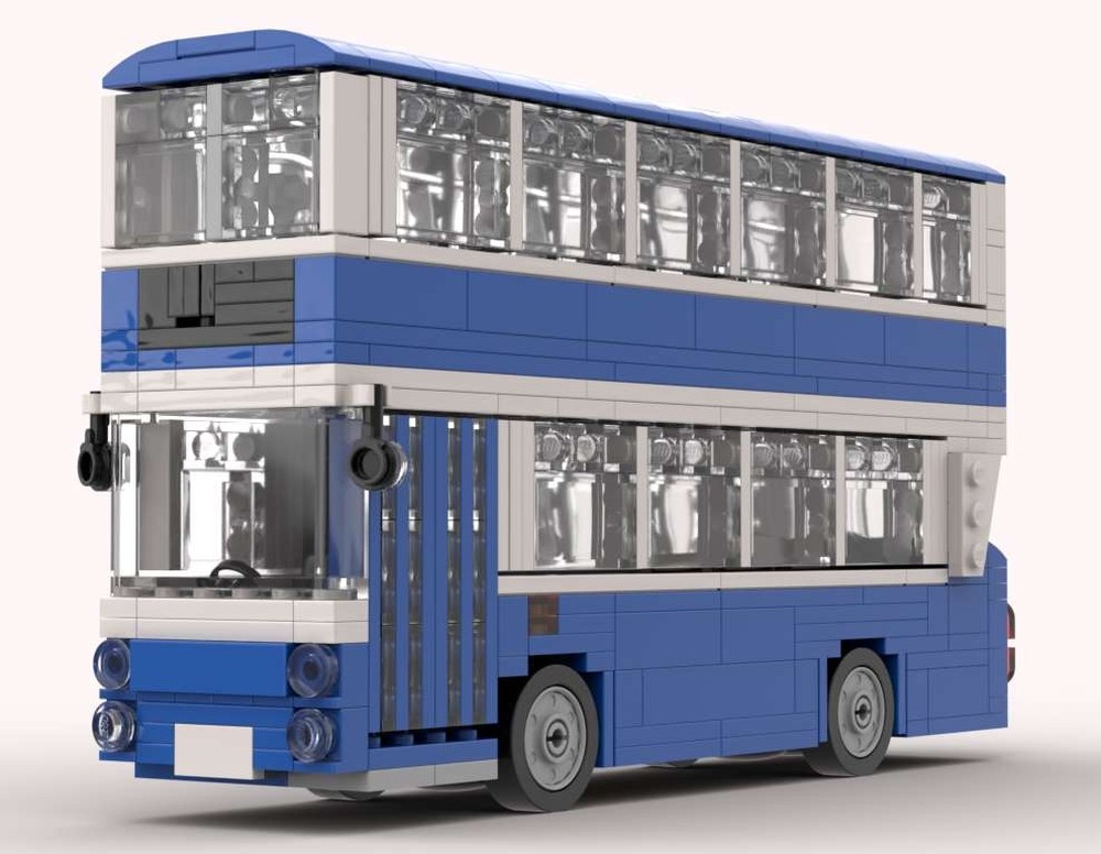 Lego Leyland Atlantean Park Royal British Double Decker Bus - A1 Services
