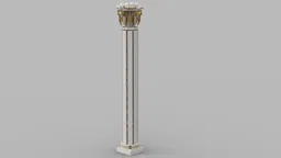 Minifigure scale Roman column