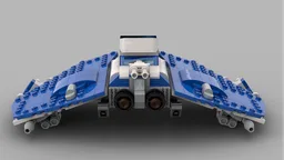 Classic space assault starfighter