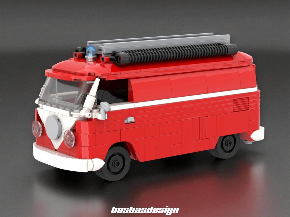 Lego Volkswagen Transporter T1 Feuerwehr