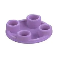 Plate Round 2 x 2 with Rounded Bottom [Boat Stud] / Medium Lavender