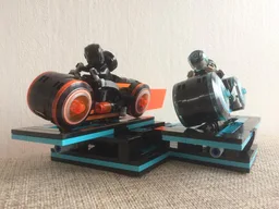 Light Cycle Action Stand