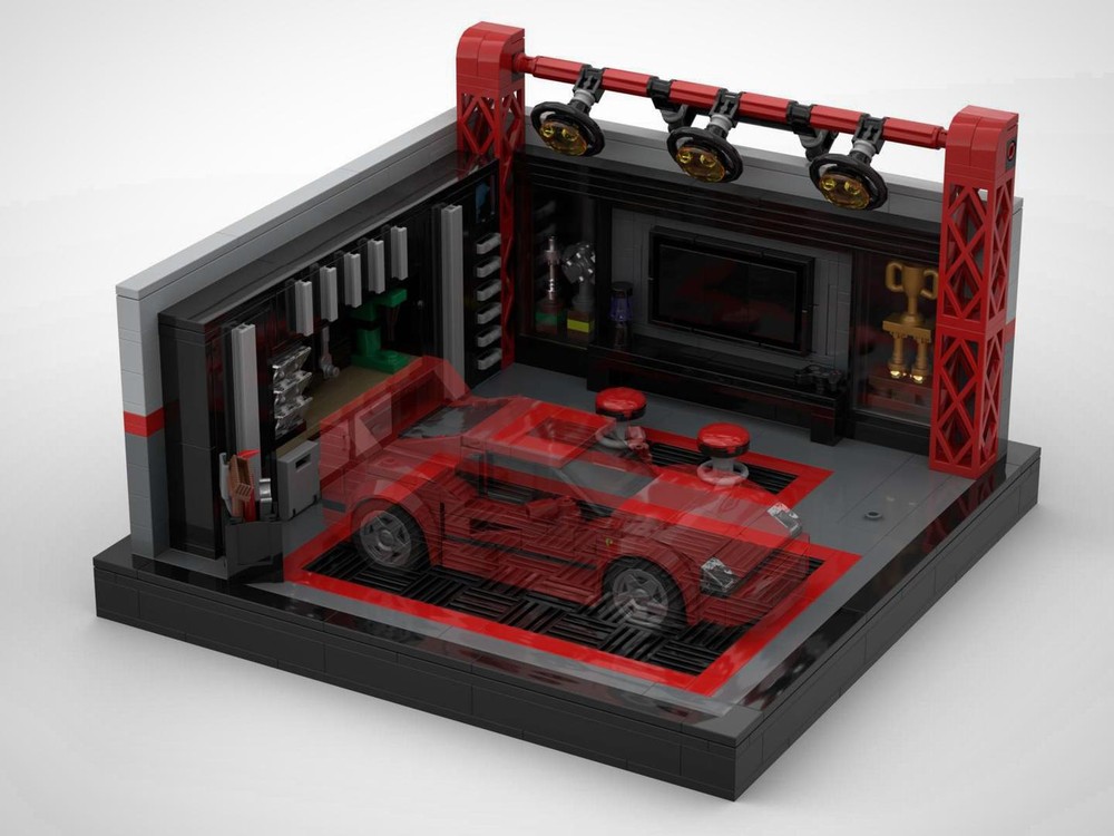 Lego The Ultimate Lego Car Garage Display Diorama