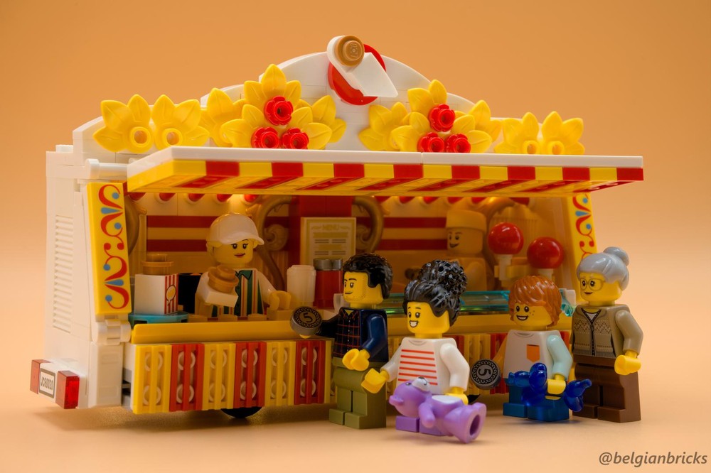 Lego Beignet Food Trailer