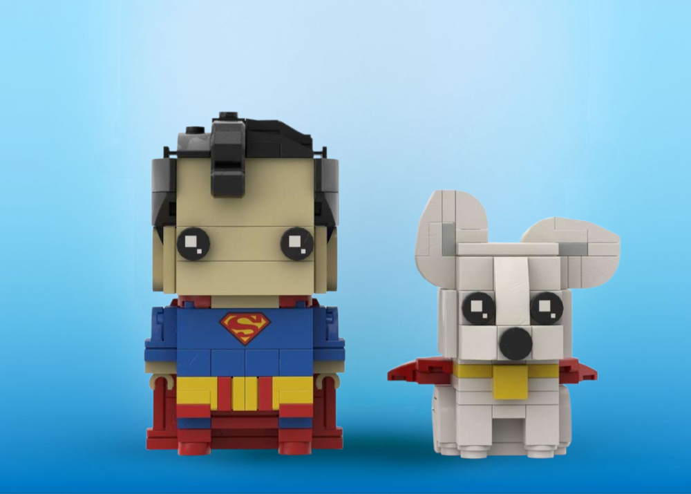 Lego Super man et krypto