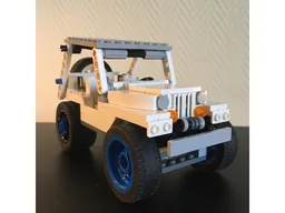 Jeep CJ white