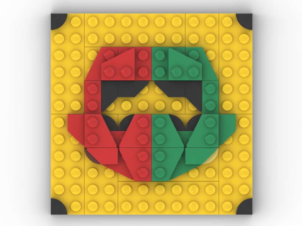 Lego Red vs. Green